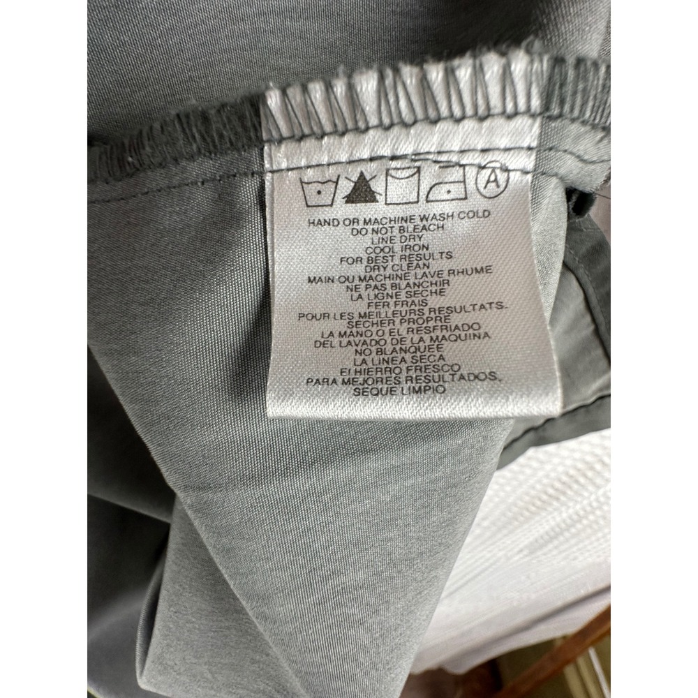 Harley Davidson 2004 Gray Dagger Big Back Print Button Front T Shirt LARGE - Picture 9 of 10